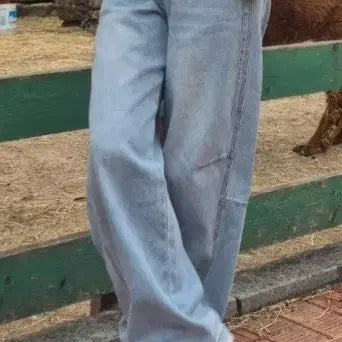 [BUNJANG] Wide Fit Jeans M / 와이드핏 청바지 M