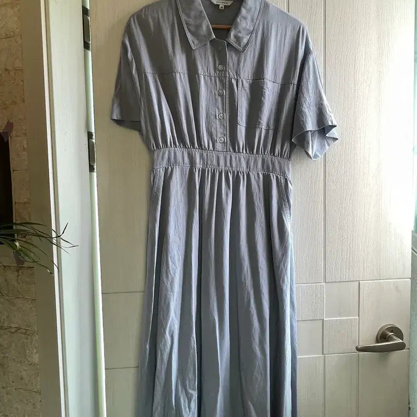[BUNJANG] NILBY P Shirt Dress / 닐바이피 셔츠 원피스