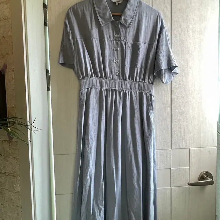 [BUNJANG] NILBY P Shirt Dress / 닐바이피 셔츠 원피스