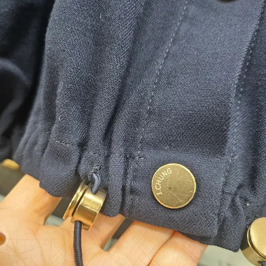 [BUNJANG] J.CHUNG Navy Crop Jacket / 제이청 네이비 크롭 자켓이예요