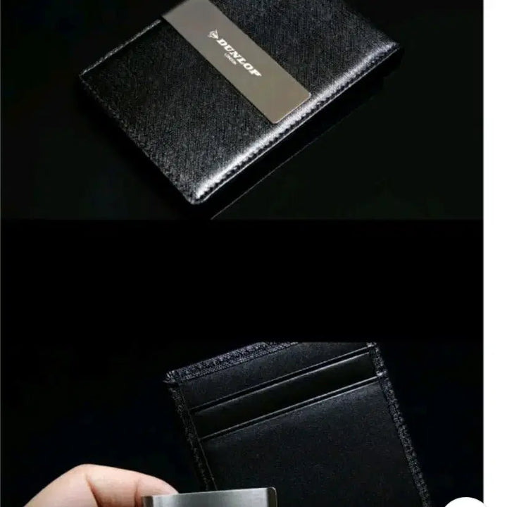 [BUNJANG] Dunlop Leather Money Clip Wallet / (새상품) 던롭 머니클립/남성지갑
