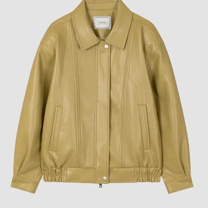 [BUNJANG] 오버듀플레어 VINTAGE LEATHER BLOUSON JACKET_MU / 오버듀플레어 VINTAGE LEATHER BLOUSON JACKET_MU