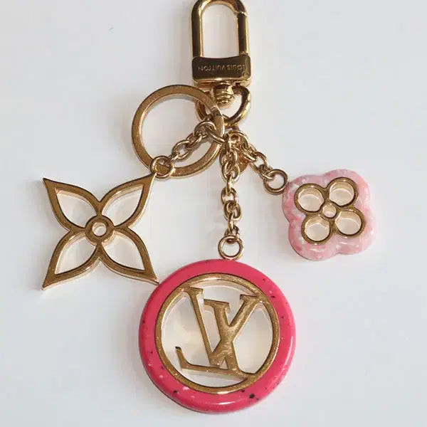 [BUNJANG] Louis Vuitton Monogram Flower Keyring / 정품 루이비통 모노그램 플라워 키링