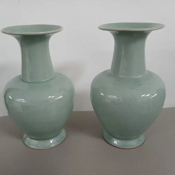 [BUNJANG] Celadon Porcelain Vase / 청자화병