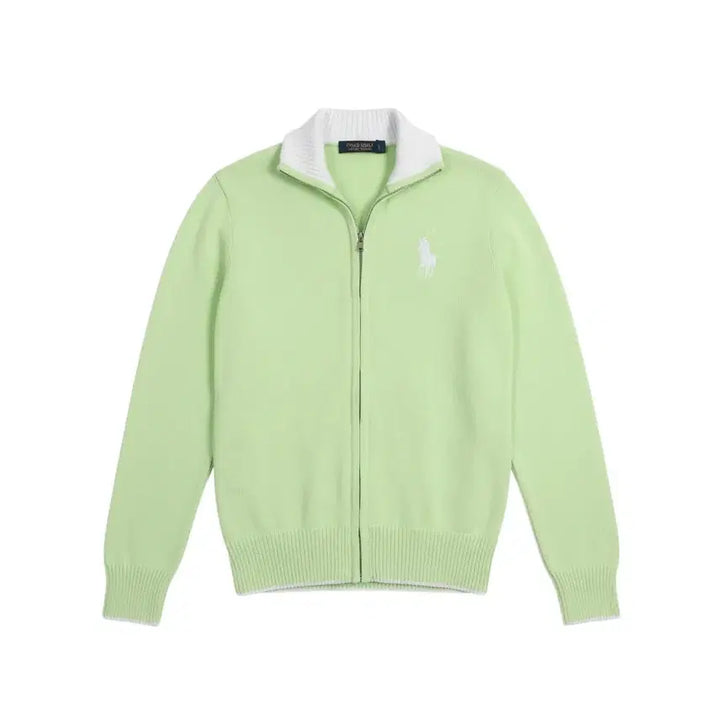 [SOLD OUT] 여성XS / 폴로골프 코튼 포니 집업니트GN 26-125