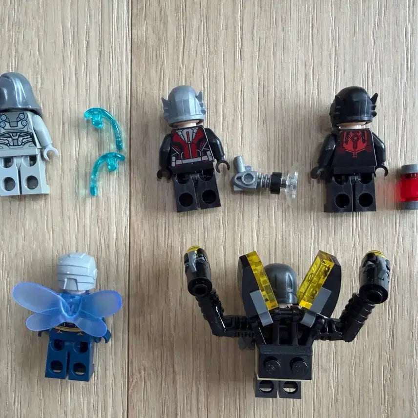 [BUNJANG] LEGO Minifigure 5-Piece Bundle: Ant-Man, Hank Pym, Yellowjacket, Wasp, Ghost / 레고 정품 앤트맨 행크핌 옐로우자켓 와스프 등 미피 5종 일괄 판매합니다
