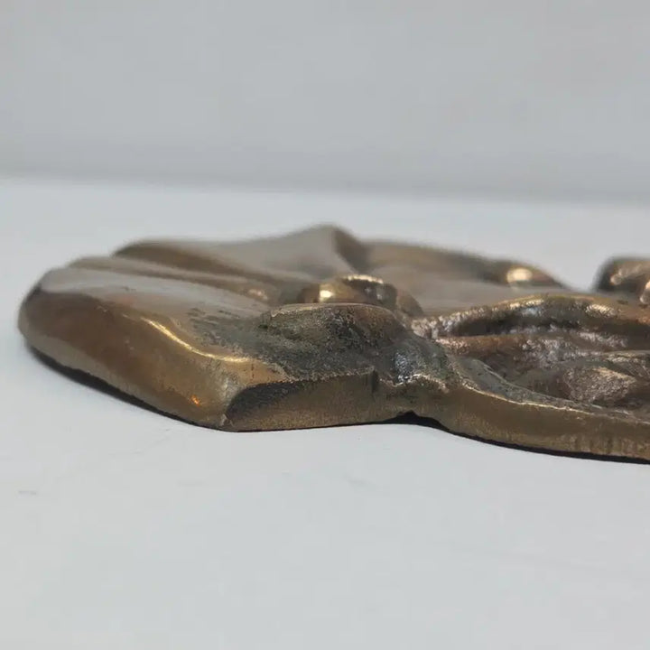 [BUNJANG] Jesus Christ Antique Brass Bust / 예수님 황동 앤틱 두상 무거움 황동 신주 가톨릭 천주교