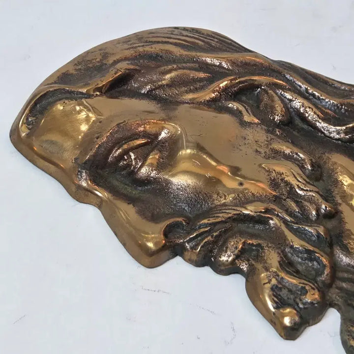 [BUNJANG] Jesus Christ Antique Brass Bust / 예수님 황동 앤틱 두상 무거움 황동 신주 가톨릭 천주교