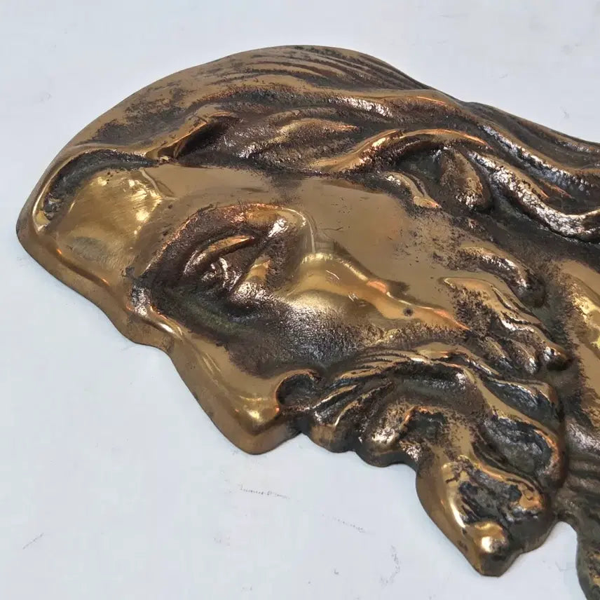 [BUNJANG] Jesus Christ Antique Brass Bust / 예수님 황동 앤틱 두상 무거움 황동 신주 가톨릭 천주교