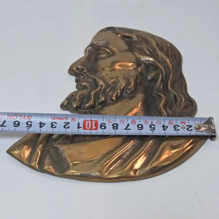 [BUNJANG] Jesus Christ Antique Brass Bust / 예수님 황동 앤틱 두상 무거움 황동 신주 가톨릭 천주교