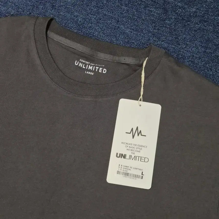 [BUNJANG] Unlimit T-shirt L / (새상품)언리미트 티셔츠 L [정가 42,000원]