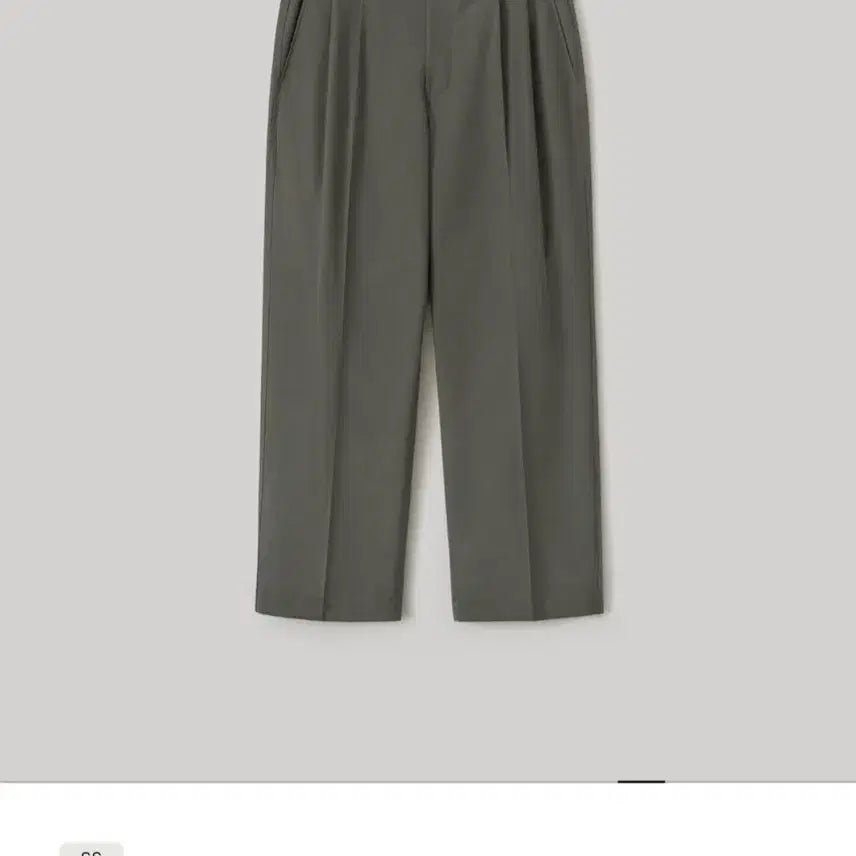 [BUNJANG] Another Office Santiago Slacks Olive Gray / [02] 어나더오피스 산티아고 슬랙스 올리브그레이