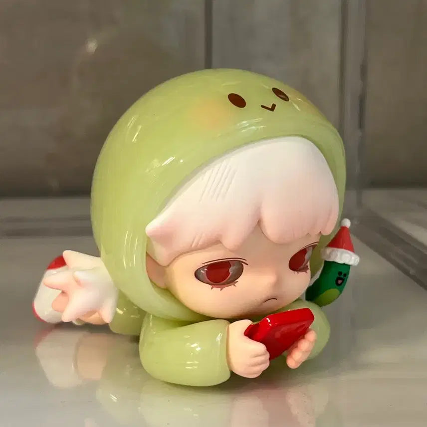 [BUNJANG] Youbu Line Friends Collaboration Figure - Green / Youbu(yobu) 라인프렌즈 콜라보 피규어_그린