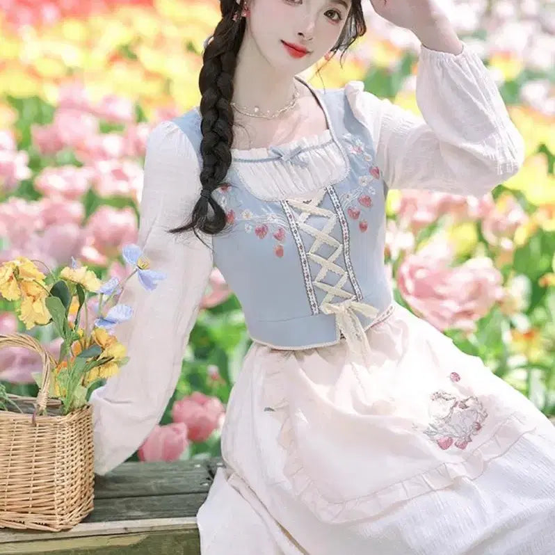 [BUNJANG] Alps Girl Heidi Graduation Dress / 알프스 소녀 드레스 하이디 졸업사진 졸사