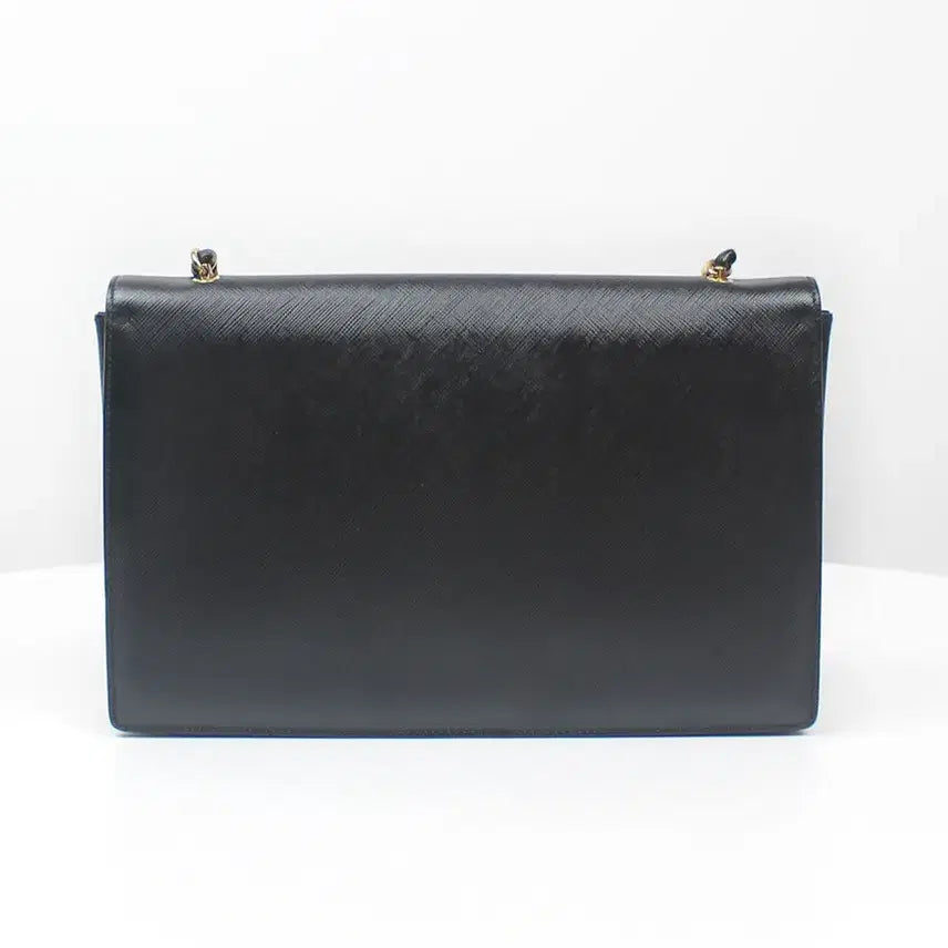 [BUNJANG] Ferragamo Vara Bow Ginny Gold Chain Crossbody Bag / [중고명품다올] 페라가모 바라 보우 지니 금장 체인 크로스백