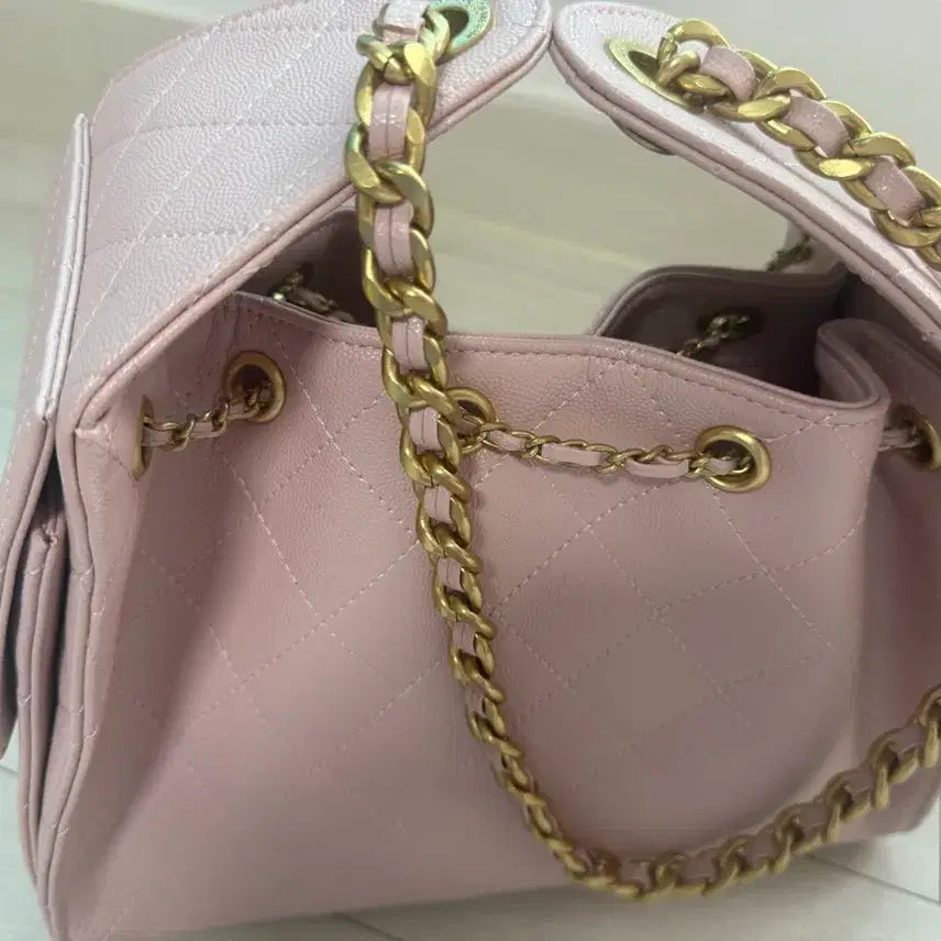 [BUNJANG] 25 Bag Pink Small Handbag / 25백 핑크 스몰 새상품