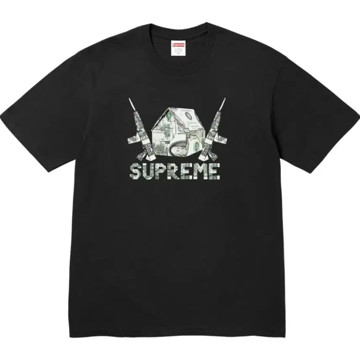 [BUNJANG] Supreme Origami T-Shirt Black / 슈프림 오리가미 티셔츠 블랙