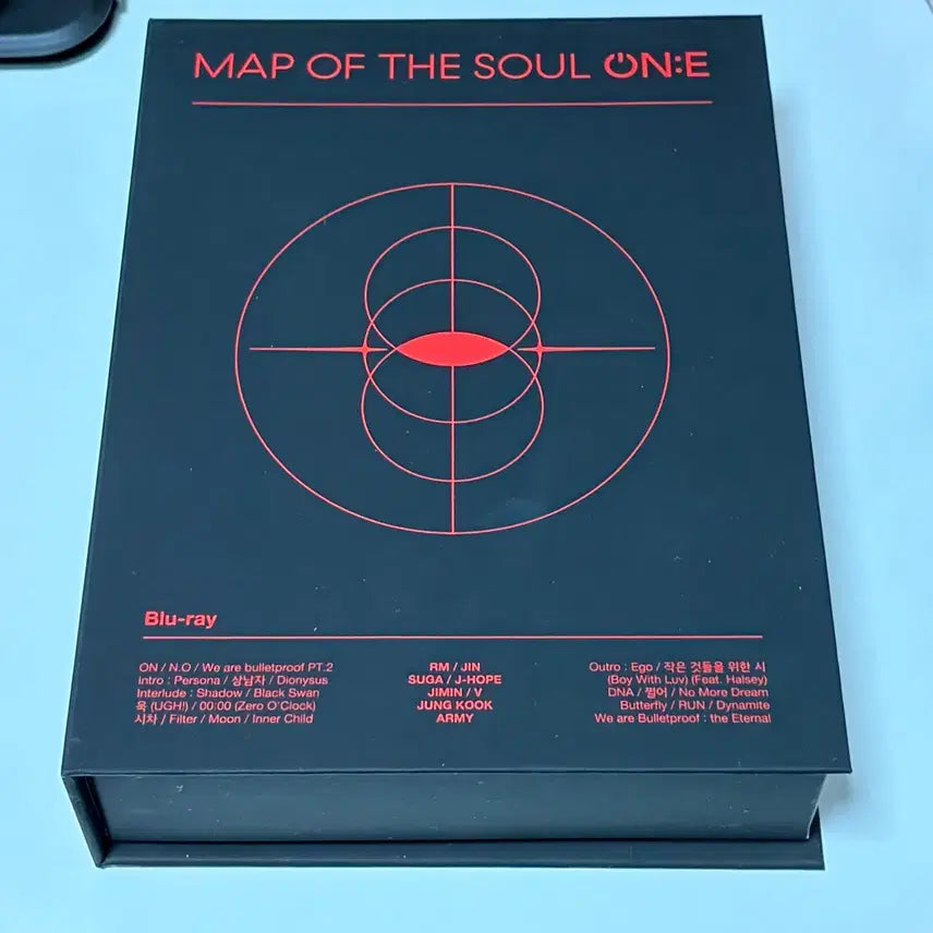 [BUNJANG] BTS MAP OF THE SOUL Blu-ray Photocard Bundle Set / 방탄소년단 맵솔 블루레이 포카포함 풀박