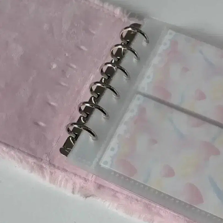 [BUNJANG] A7 Plush Binder / A7 털 바인더 (양면속지, 대지 포함