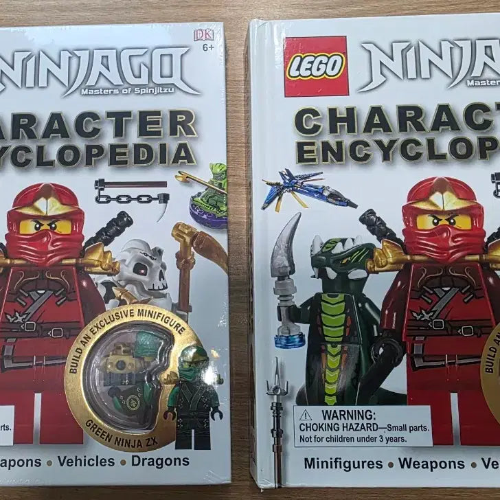 [BUNJANG] Lego Ninjago Character Encyclopedia + Green Kimono Ninja ZX / 레고 닌자고 캐릭터 백과사전 + 그린 기모노 닌자 ZX