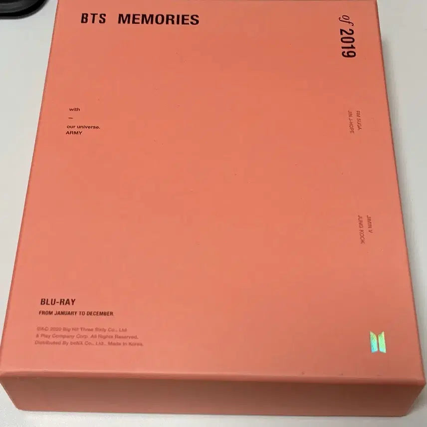 [BUNJANG] BTS 2019 Memories Photocard Set / 방탄소년단 2019 메모리즈 포카포함 풀박