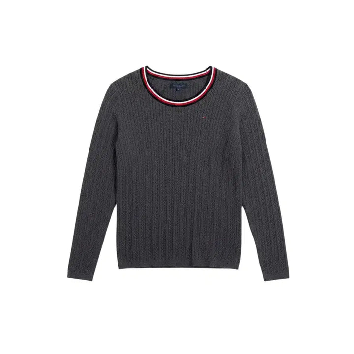 [BUNJANG] Tommy Hilfiger Cable Knit Crewneck Sweater Women&