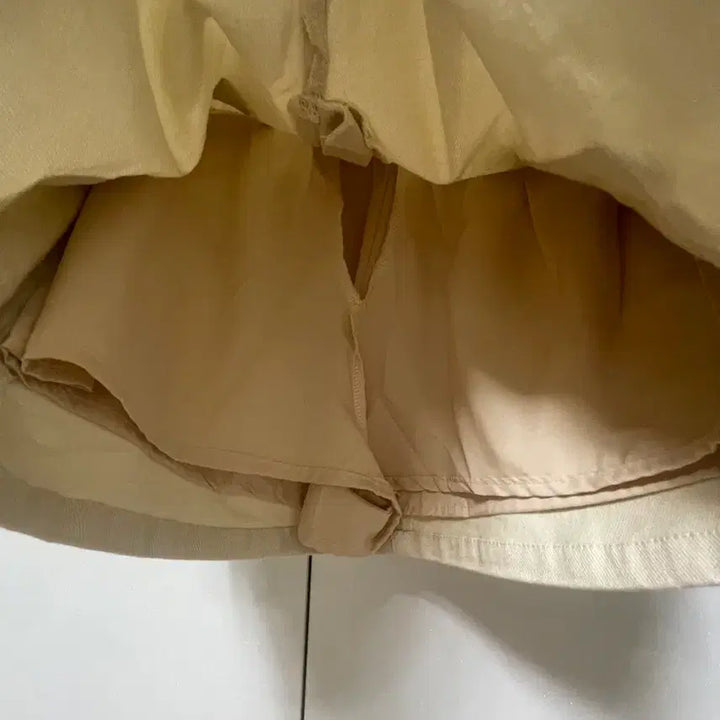 [BUNJANG] Cream Cargo Skirt / 크림카고 스커트