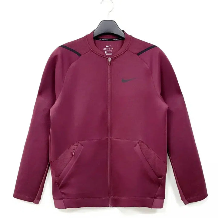[BUNJANG] Nike Dri-FIT Pro Zip-Up Jacket Burgundy (Men&