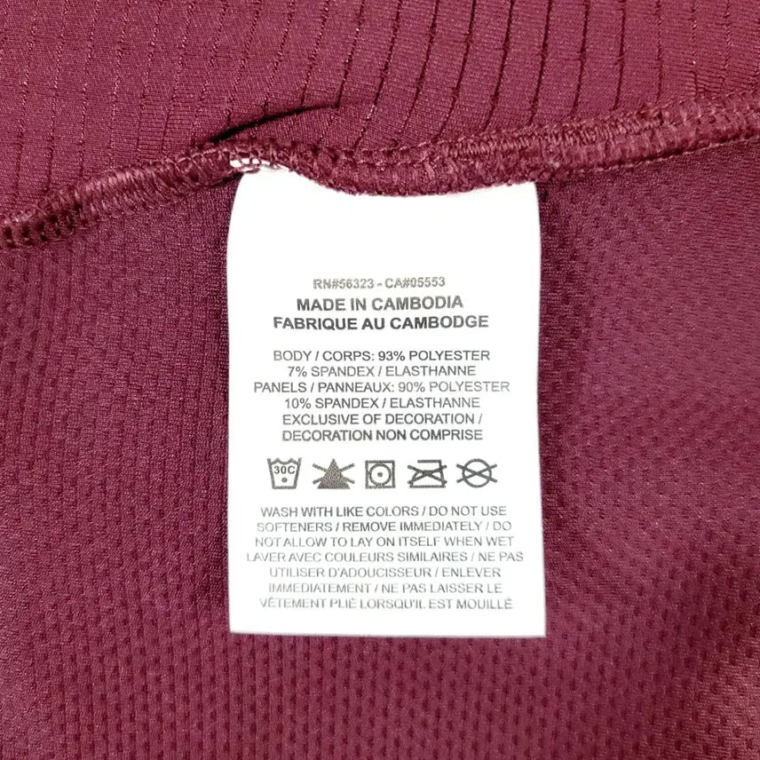 [BUNJANG] Nike Dri-FIT Pro Zip-Up Jacket Burgundy (Men&