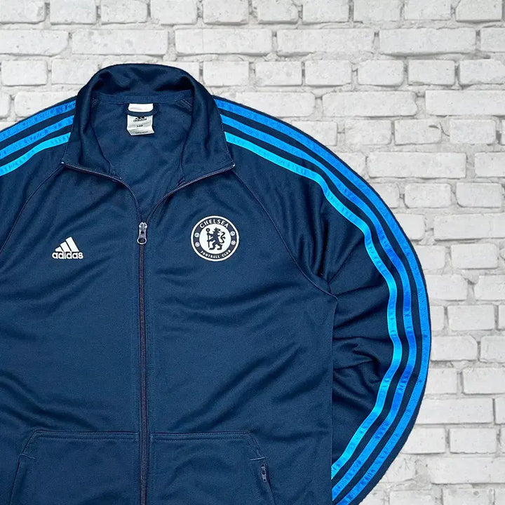 [BUNJANG] Adidas Chelsea Gradient Old School Vintage Jersey Size 100 / (2734) 아디다스 첼시 그라데이션 올드스쿨 빈티지 져지 100
