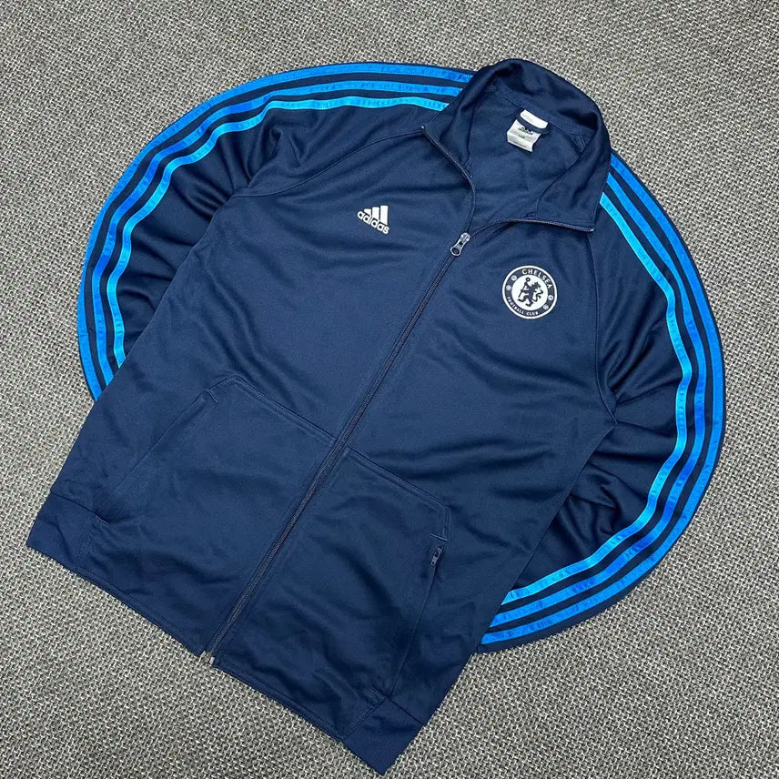 [BUNJANG] Adidas Chelsea Gradient Old School Vintage Jersey Size 100 / (2734) 아디다스 첼시 그라데이션 올드스쿨 빈티지 져지 100