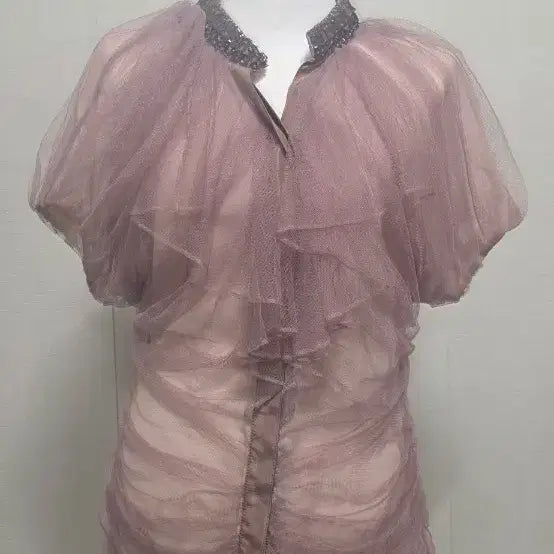 [BUNJANG] OBZEE Shirred Blouse / 오브제(OBZEE) 브랜드의 셔링 블라우스