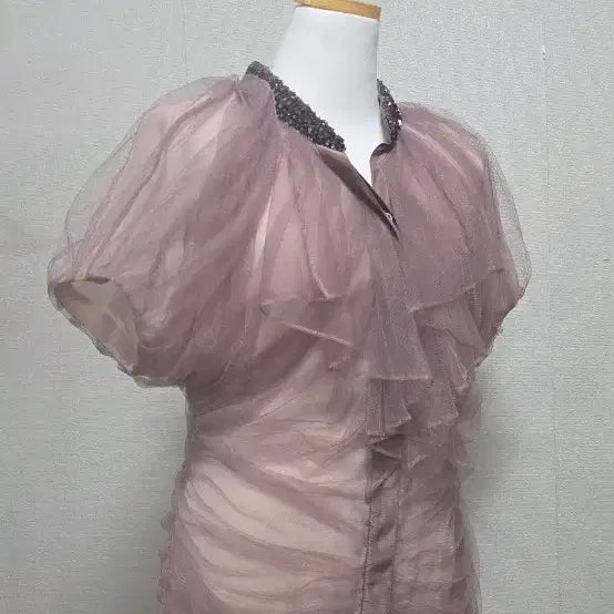 [BUNJANG] OBZEE Shirred Blouse / 오브제(OBZEE) 브랜드의 셔링 블라우스