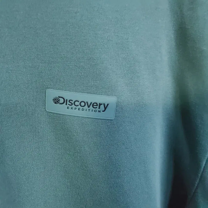 [BUNJANG] Discovery Channel Logo Long Sleeve T-Shirt Size 100 / 디스커버리 로고 긴팔 티셔츠  100