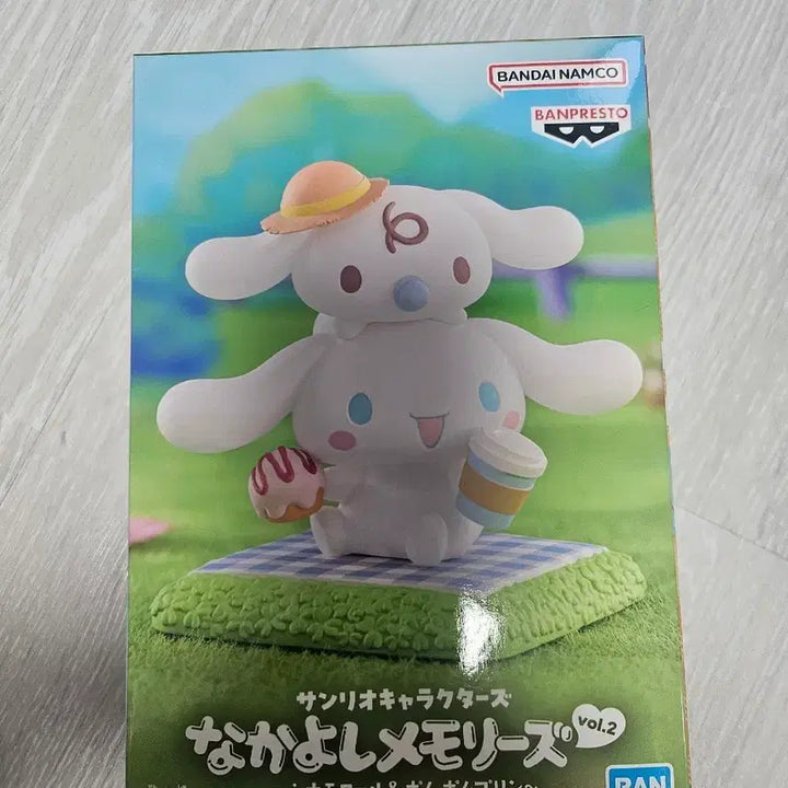 [BUNJANG] Bandai Sanrio Cinnamoroll &amp; Milk Picnic Figure / 반다이 산리오 시나모롤&amp;밀크 피크닉 피규어
