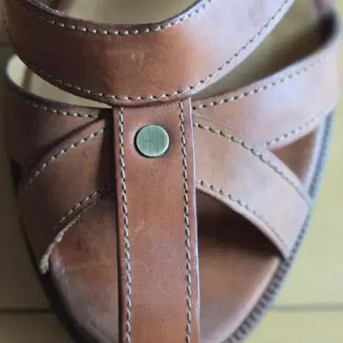 [BUNJANG] Burberry Genuine Leather High Heel Sandals / 버버리 정품 하이힐 샌들(235)