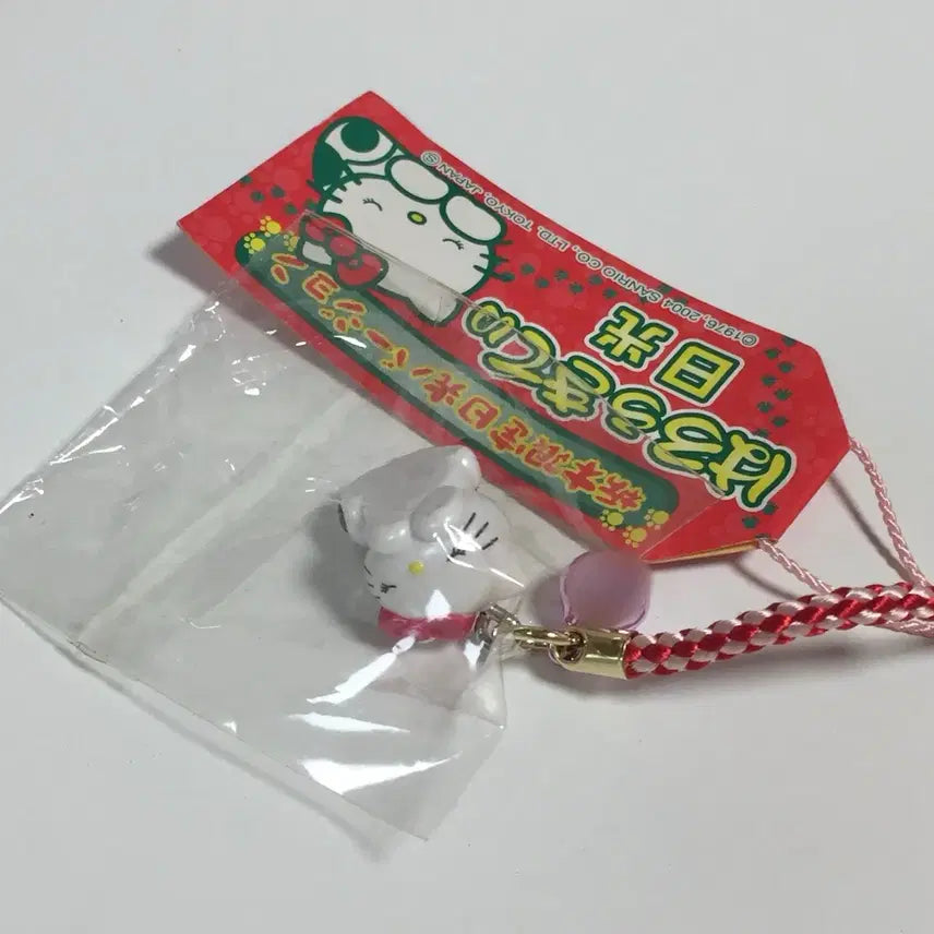 [BUNJANG] Hello Kitty Classic Strap Cat Keyring / 고전 헬로키티 스트랩 키티스트랩 얼룩고양이 키링