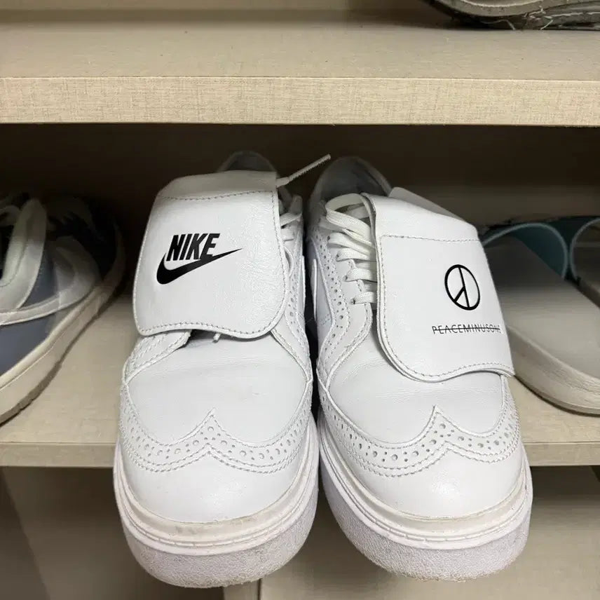 [BUNJANG] Nike Peaceminusone Kwondo 1 White Sneakers / 나이키 피스마이너스원 퀀도1 270