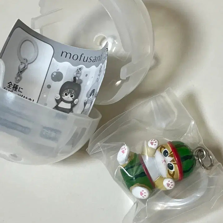 [BUNJANG] Mohu Sand Fruit Mezushi Figure Gacha Watermelon / 모후샌드 과일 메지루시 피규어 가챠 수박