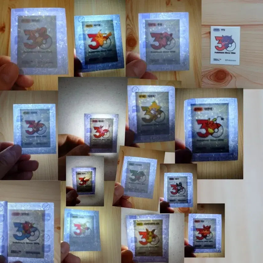 [BUNJANG] Pokemon Season 5 Tteokbokki Stickers / 포켓몬시즌5띠부씰 미개봉씰 판매합니다-2천~1만