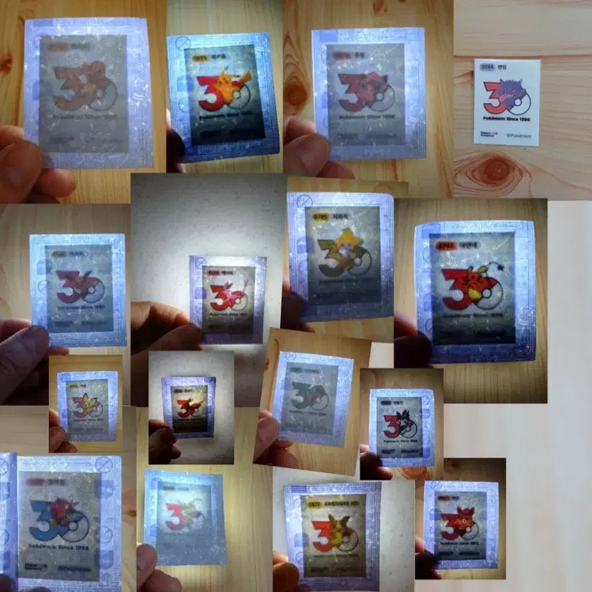 [BUNJANG] Pokemon Season 5 Tteokbokki Stickers / 포켓몬시즌5띠부씰 미개봉씰 판매합니다-2천~1만