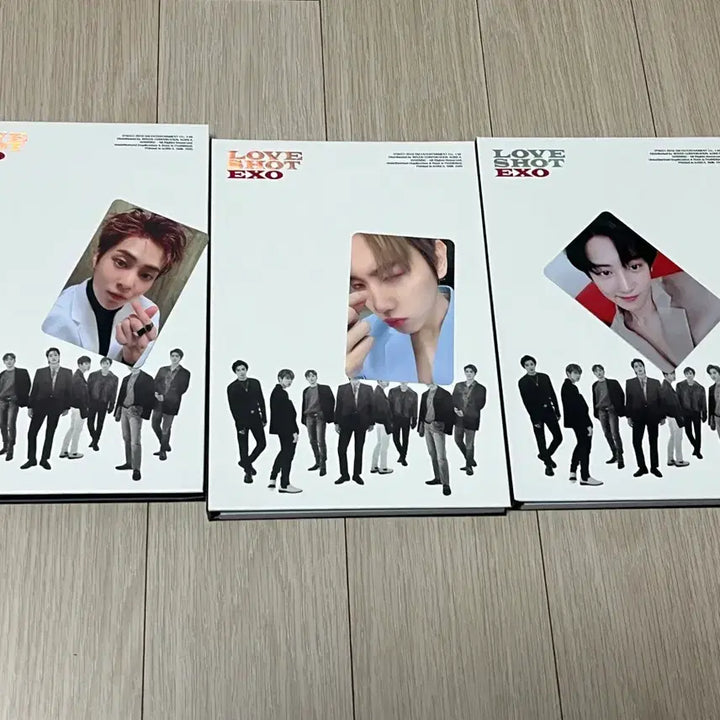 [BUNJANG] EXO Love Shot Album Photocard Set / EXO Love Shot 앨범 포토카드 포함