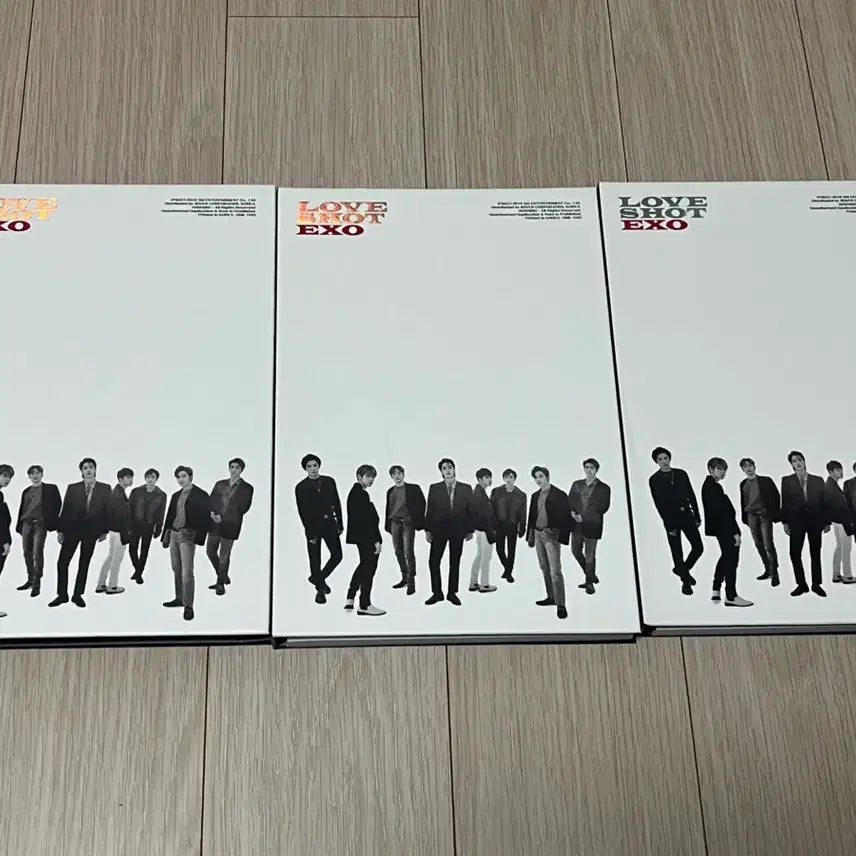 [BUNJANG] EXO Love Shot Album Photocard Set / EXO Love Shot 앨범 포토카드 포함