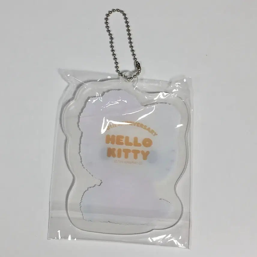 [BUNJANG] Hello Kitty 50th Anniversary Acrylic Novelty Keychain / 헬로키티 50주년 애니버서리 아크릴 노벨티 키링 산리오 고전