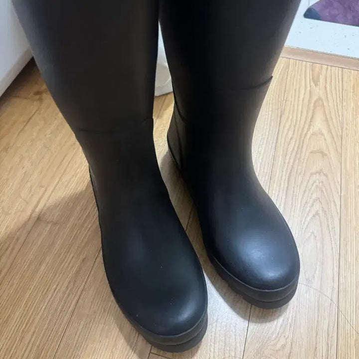 [BUNJANG] Rockfish Black Rain Boots / 락피쉬 레인부츠