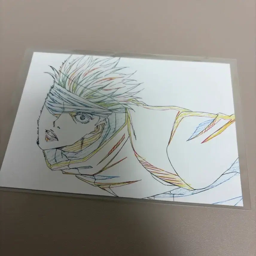 [BUNJANG] Jujutsu Kaisen 0 Gojo Postcard / 주술회전0 전시회 고죠 엽서