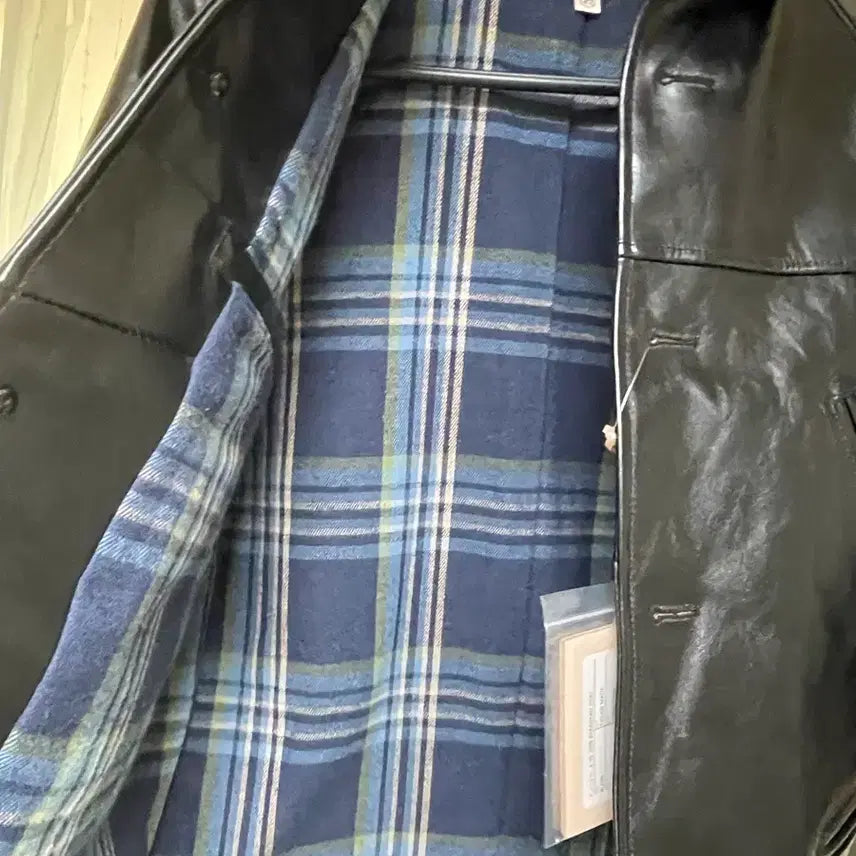 [BUNJANG] Bergriver Malgajuk Leather Car Coat / 버그리버 bergriver 말가죽 카코트 42