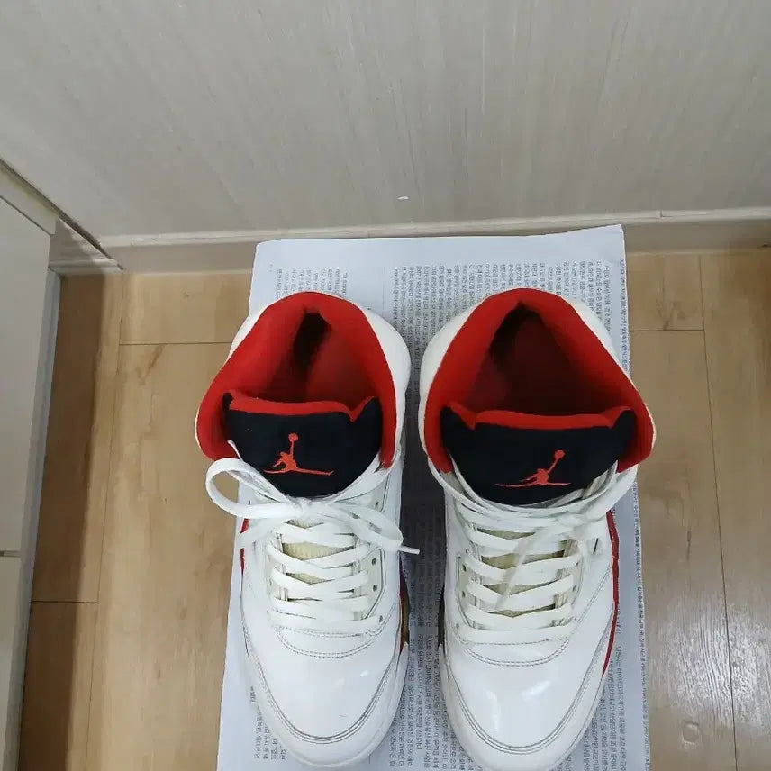 [BUNJANG] Nike Air Jordan 5 Fire Red Basketball Shoes / 나이키 에어 조던 5 파이어 레드 서태웅 280mm