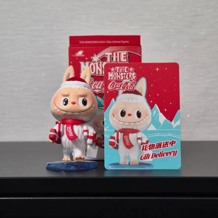 [BUNJANG] Pop Mart Labubu Figure Coca-Cola Limited Edition / [팝마트] 8.8cm 라부부 피규어 코카콜라 선물 배송