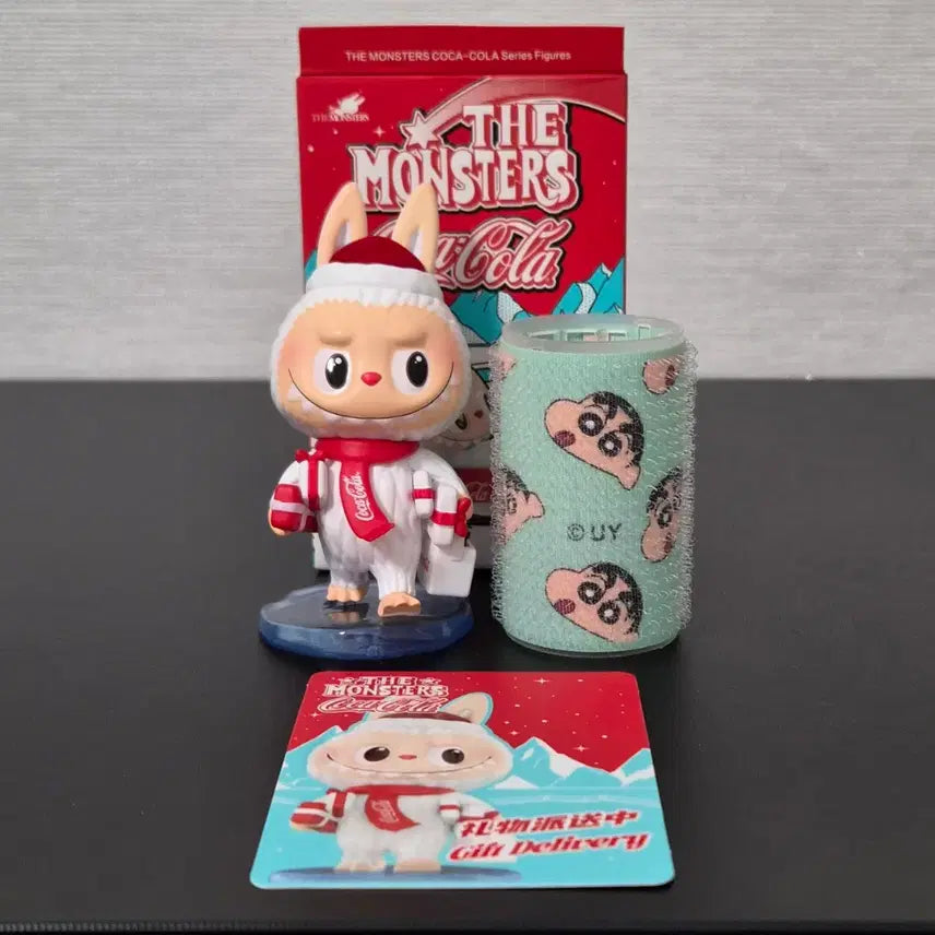 [BUNJANG] Pop Mart Labubu Figure Coca-Cola Limited Edition / [팝마트] 8.8cm 라부부 피규어 코카콜라 선물 배송